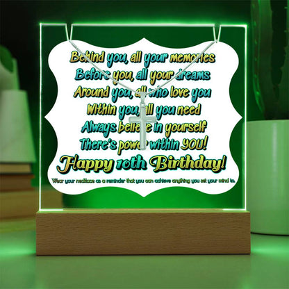 JGF Jewelry Gifts For Family Silver Cross Necklace for 10 Year Old Girl And Boy Birthday Gift