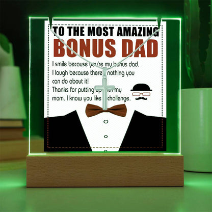 To My Bonus Dad - Most Amazing