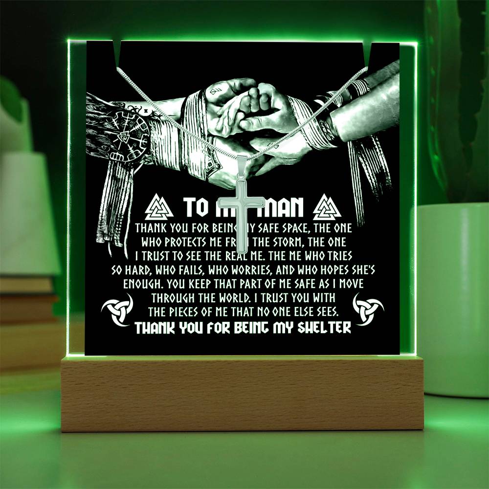 To My Man Thank You For Being My Shelter