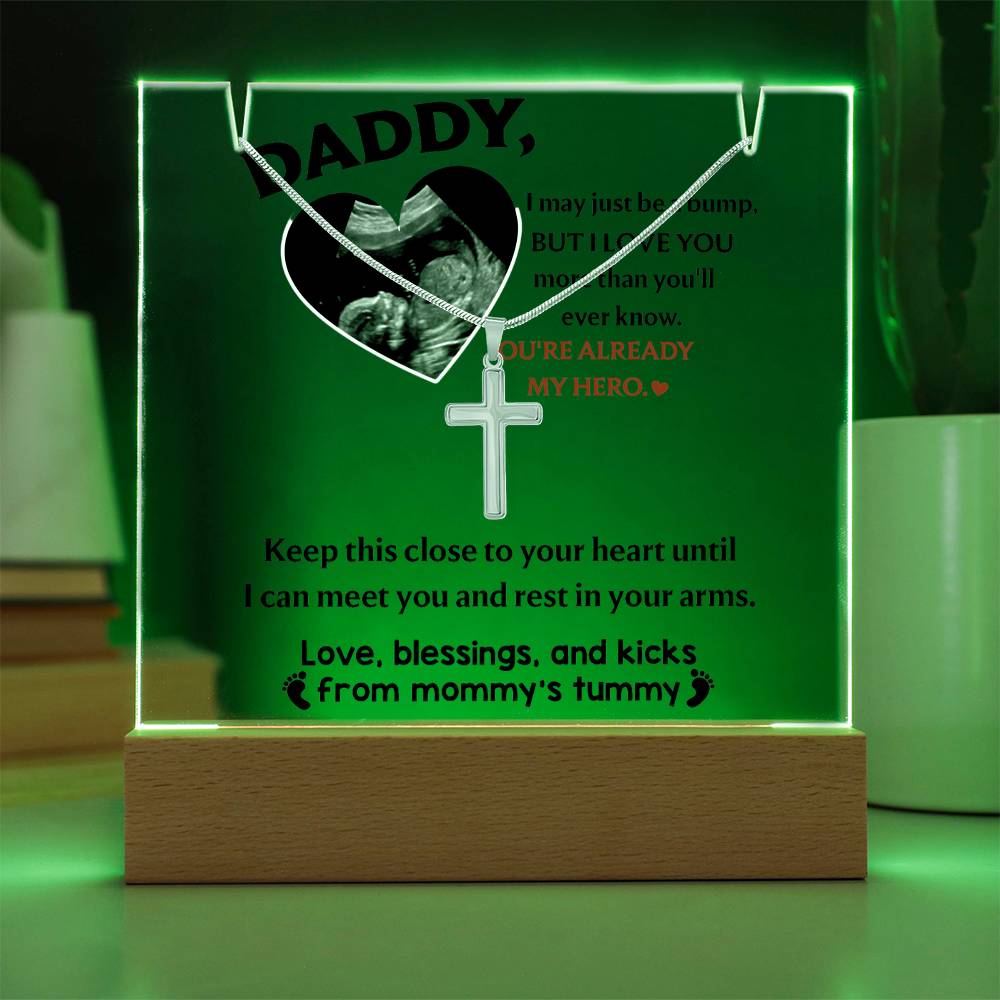 To My Dad To Be - From Mom's Tummy