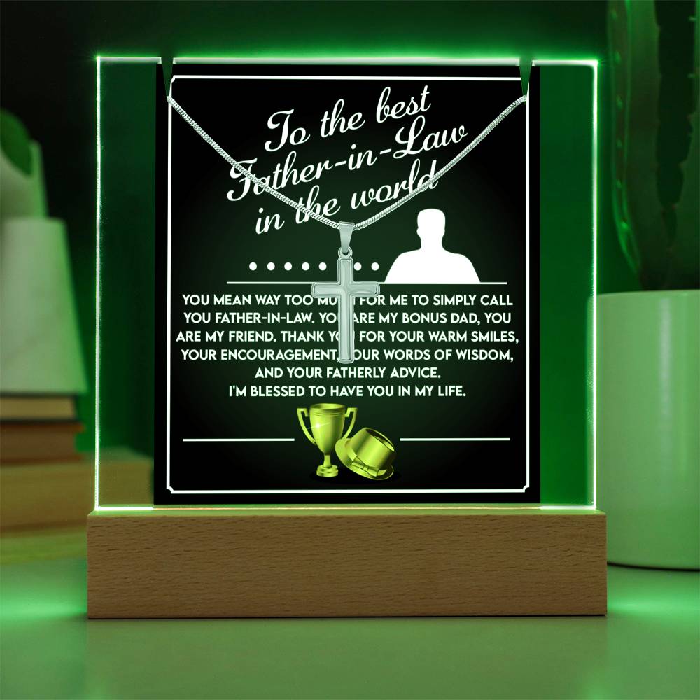 To My Father-In-Law - You're My Bonus Dad