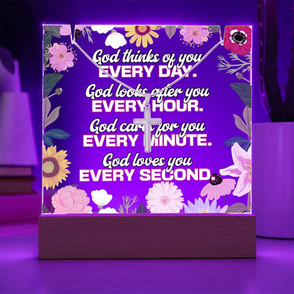 JGF Jewelry Gifts For Family Silver Cross Necklace For Teen Girls