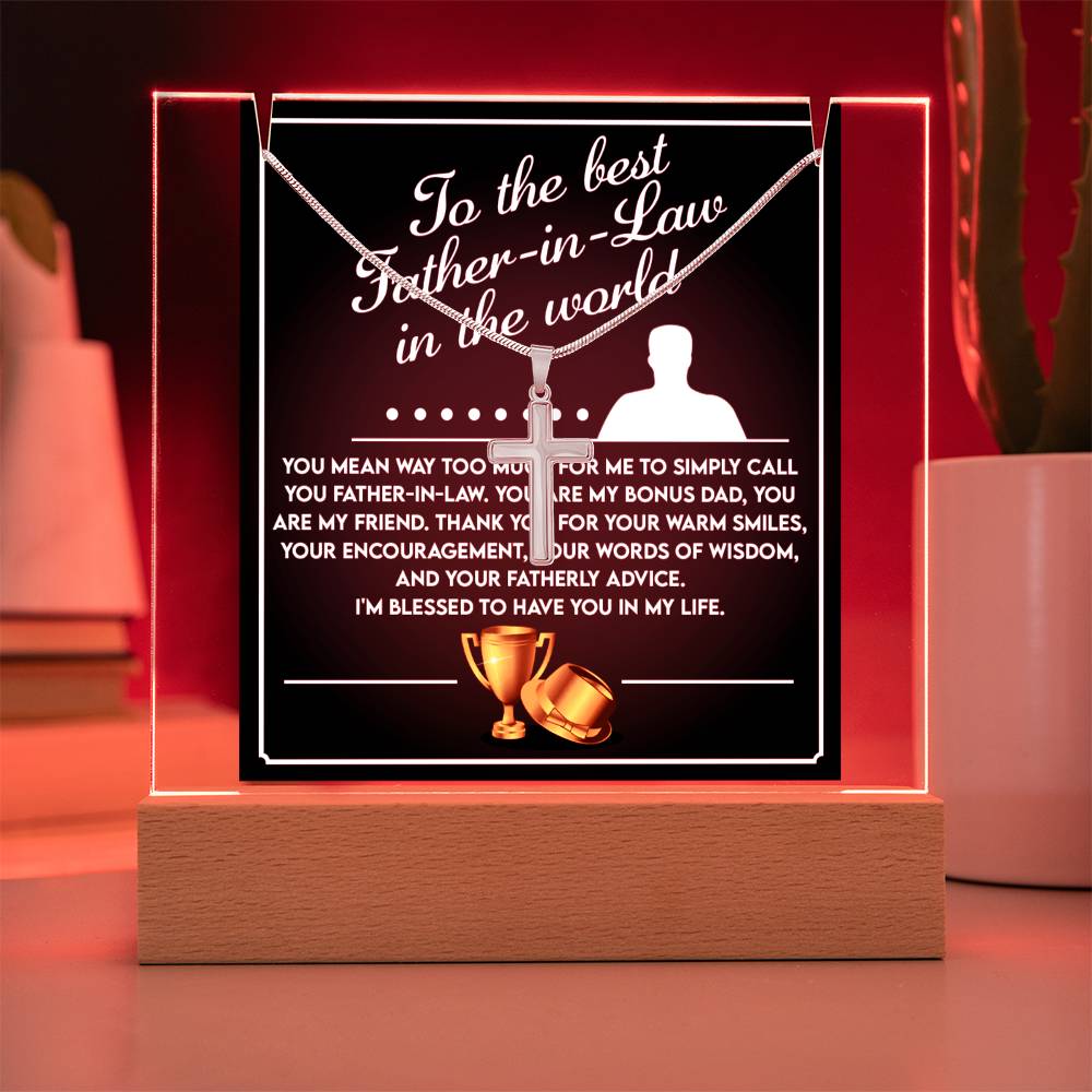 To My Father-In-Law - You're My Bonus Dad