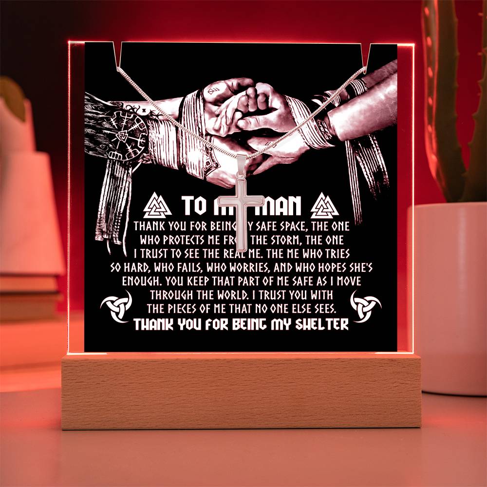 To My Man Thank You For Being My Shelter