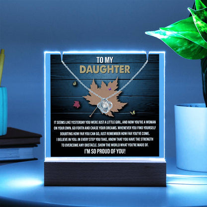 To My Daughter - I'm So Proud Of You