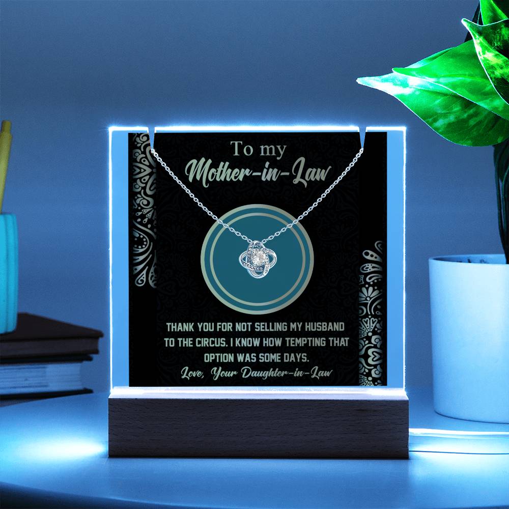 To Mom-In-Law - Thank You For My Husband