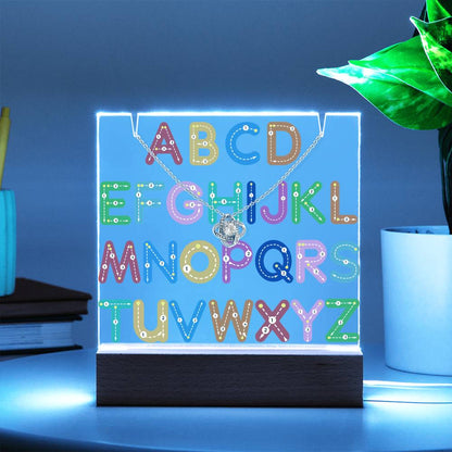 JGF Jewelry Gifts for Family ABC Capital Letters