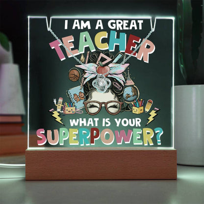 JGF Jewelry Gifts For Family Cute Decoration Gifts For Teachers Desk Women Gift Necklace