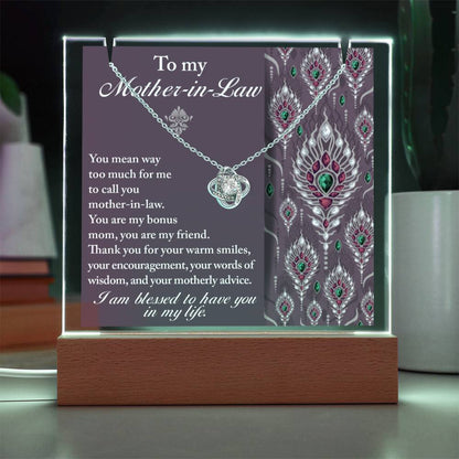 To Mom-In-Law - You Are My Bonus Mom