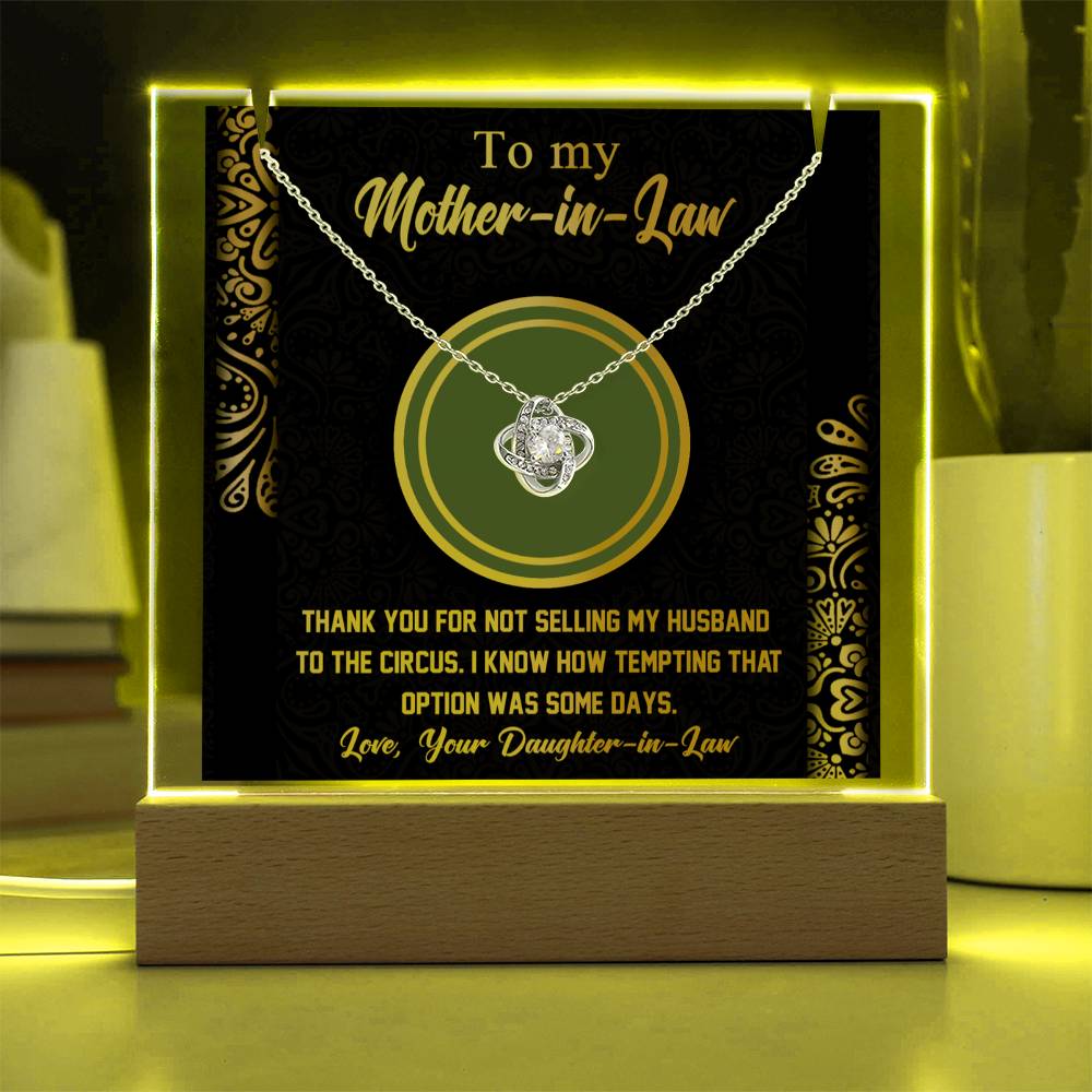 To Mom-In-Law - Thank You For My Husband