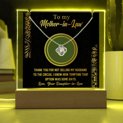 To Mom-In-Law - Thank You For My Husband