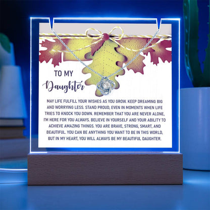 To My Daughter - Keep Dreaming Big