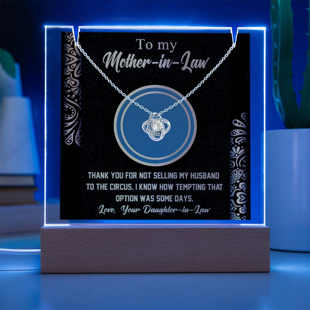 To Mom-In-Law - Thank You For My Husband