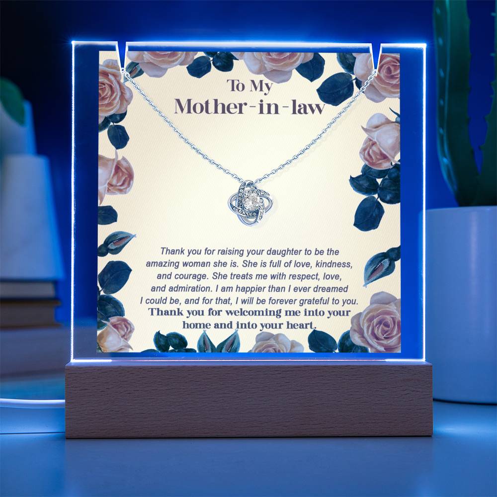 To Mom-In-Law - Thank You For Raising Your Daughter
