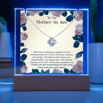 To Mom-In-Law - Thank You For Raising Your Daughter