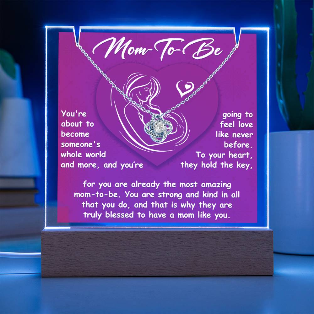 To Mommy To Be - My Whole World To Me