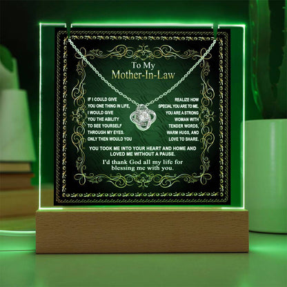 To Mom-In-Law - Love Me Without A Pause