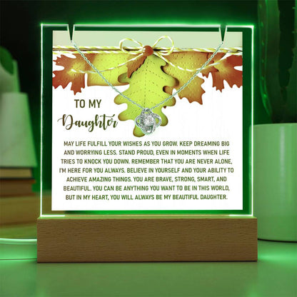 To My Daughter - Keep Dreaming Big