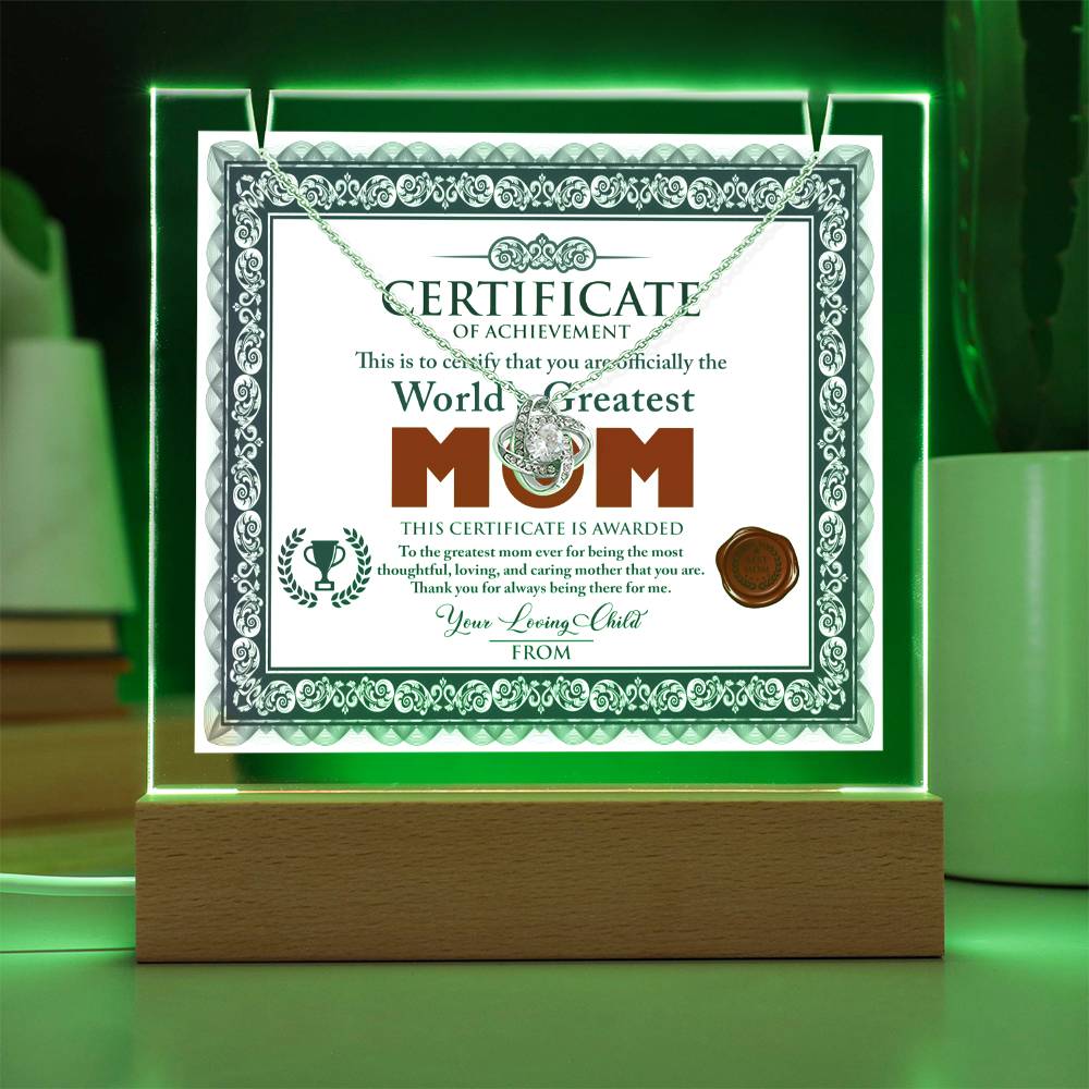 To My Mommy - World Greatest Mom