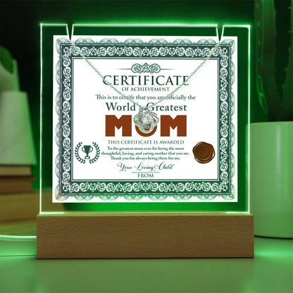 To My Mommy - World Greatest Mom