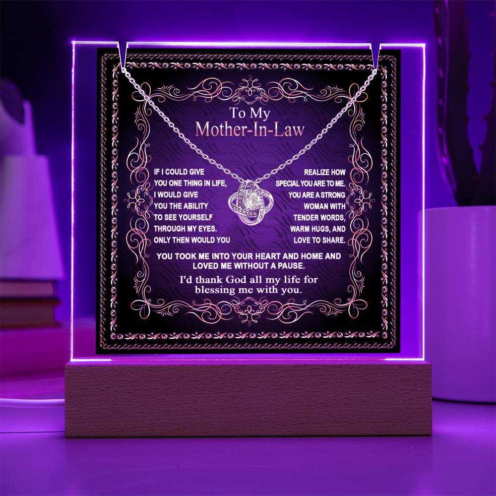 To Mom-In-Law - Love Me Without A Pause