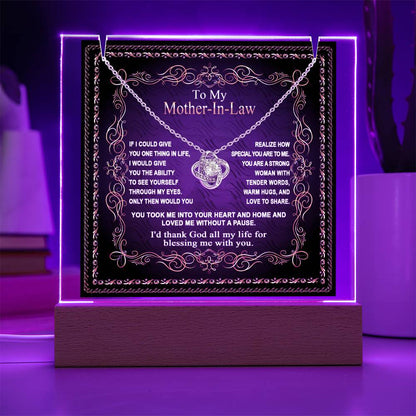 To Mom-In-Law - Love Me Without A Pause