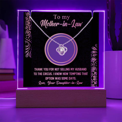 To Mom-In-Law - Thank You For My Husband