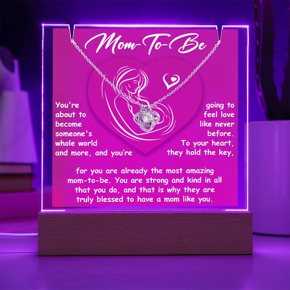 To Mommy To Be - My Whole World To Me