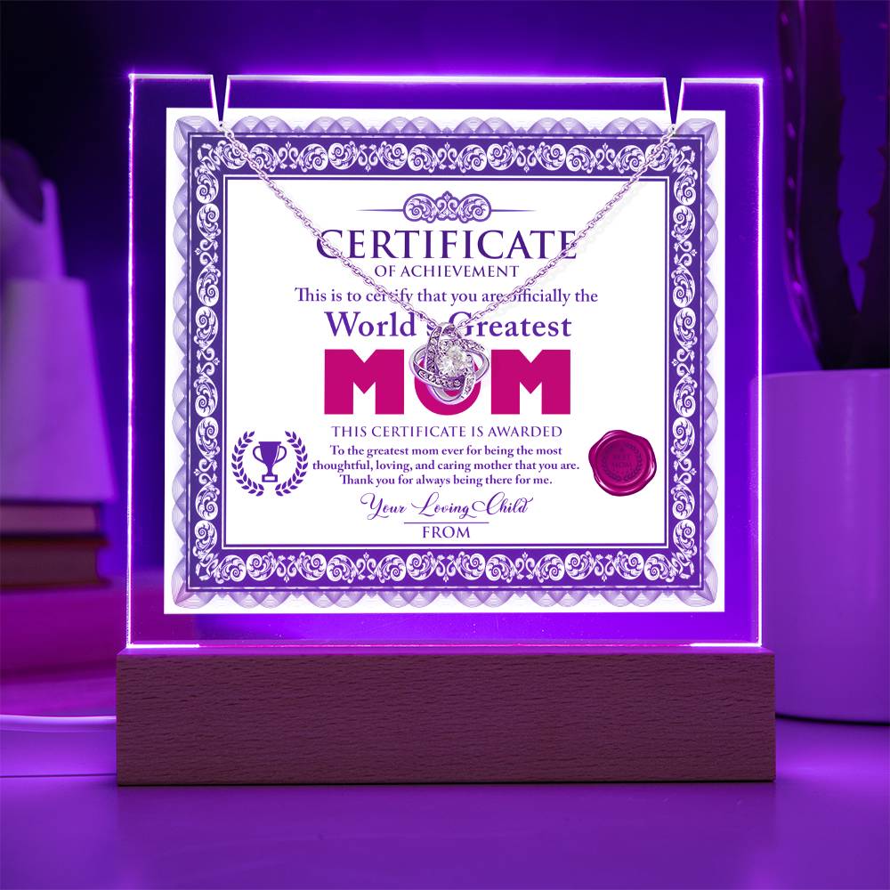 To My Mommy - World Greatest Mom