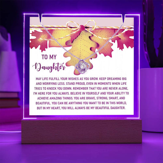 To My Daughter - Keep Dreaming Big