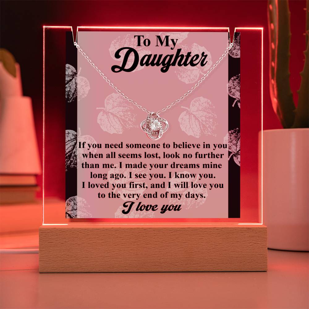 To My Daughter - I Loved You First