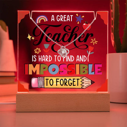 JGF Jewelry Gifts For Family Back To School End Of Year Farewell Gifts For Teachers Gifts From Pre-K Students