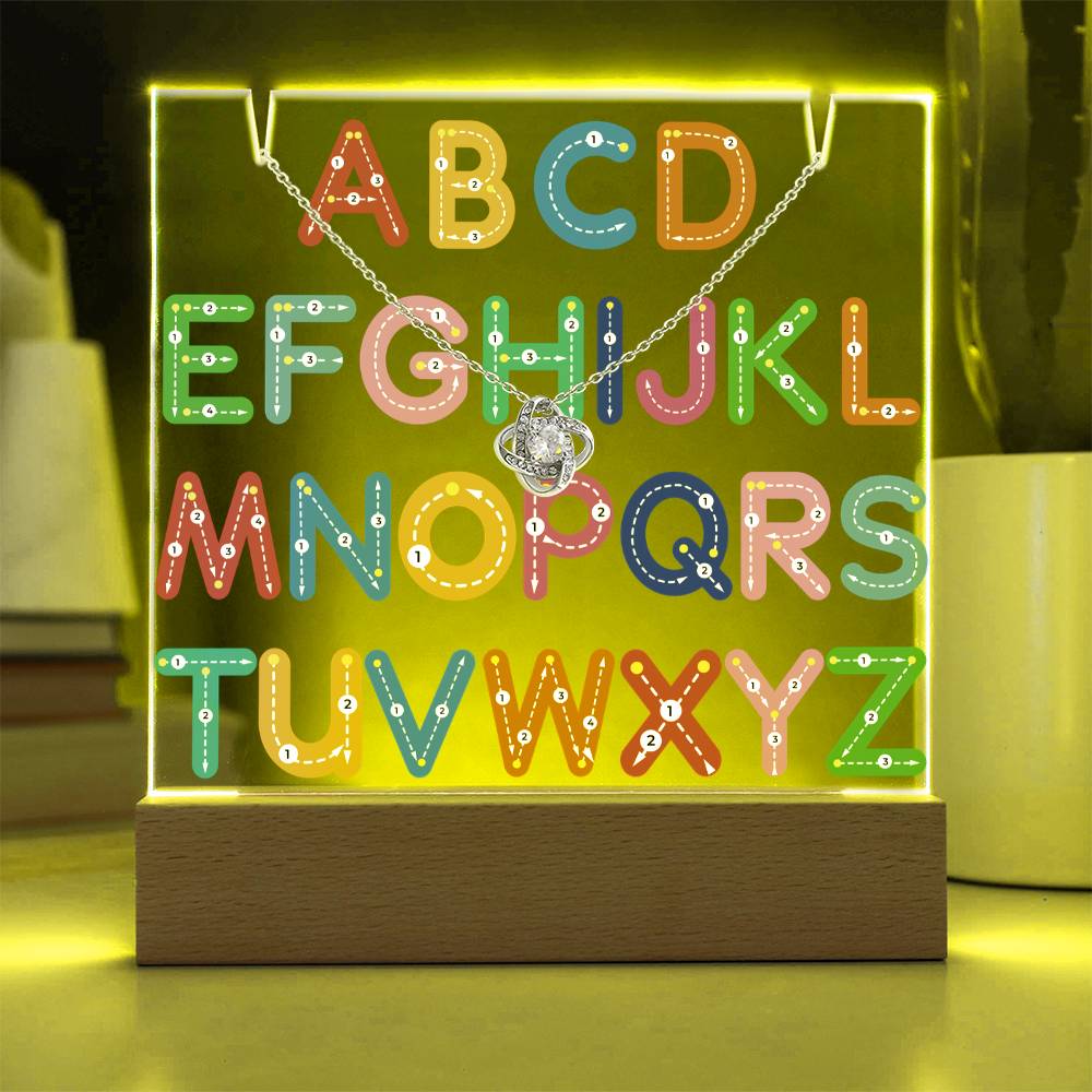 JGF Jewelry Gifts for Family ABC Capital Letters