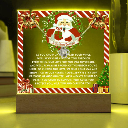 JGF Jewelry Gifts For Family Christmas Necklace For Girls 6-8 Granddaughter Gift Ideas