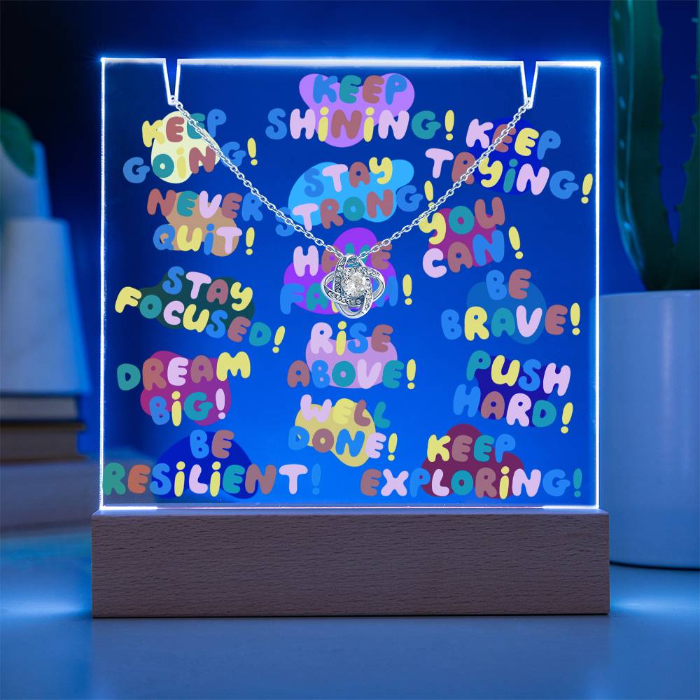 JGF Jewelry Gifts for Family Colorful Positive Affirmations for Kids