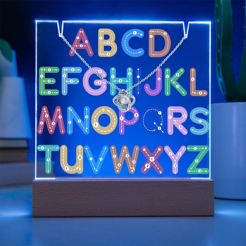 JGF Jewelry Gifts for Family ABC Capital Letters