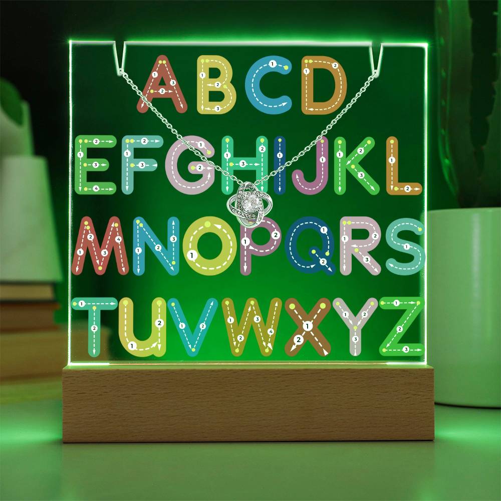JGF Jewelry Gifts for Family ABC Capital Letters