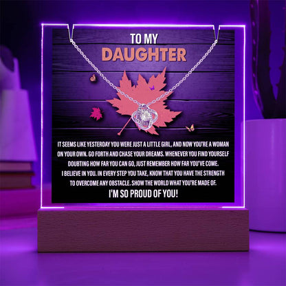 To My Daughter - I'm So Proud Of You