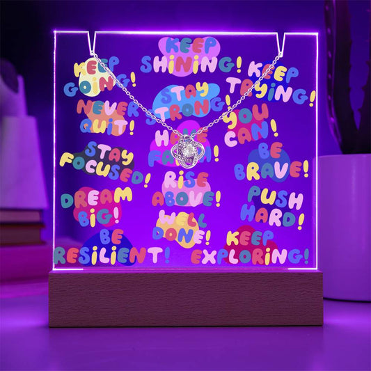 JGF Jewelry Gifts for Family Colorful Positive Affirmations for Kids