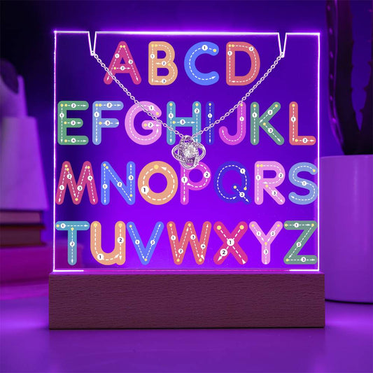 JGF Jewelry Gifts for Family ABC Capital Letters