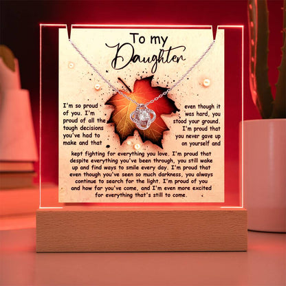 To My Daughter - I'm So Proud Of You