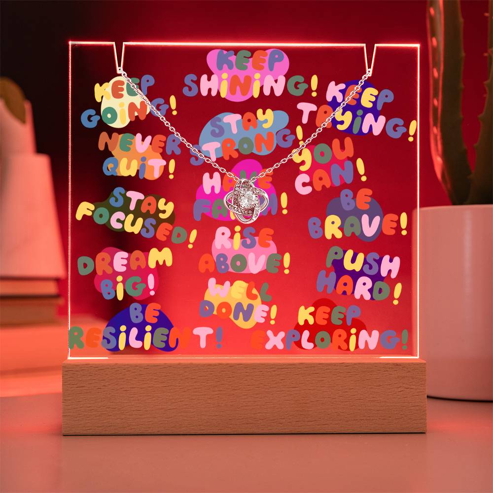 JGF Jewelry Gifts for Family Colorful Positive Affirmations for Kids