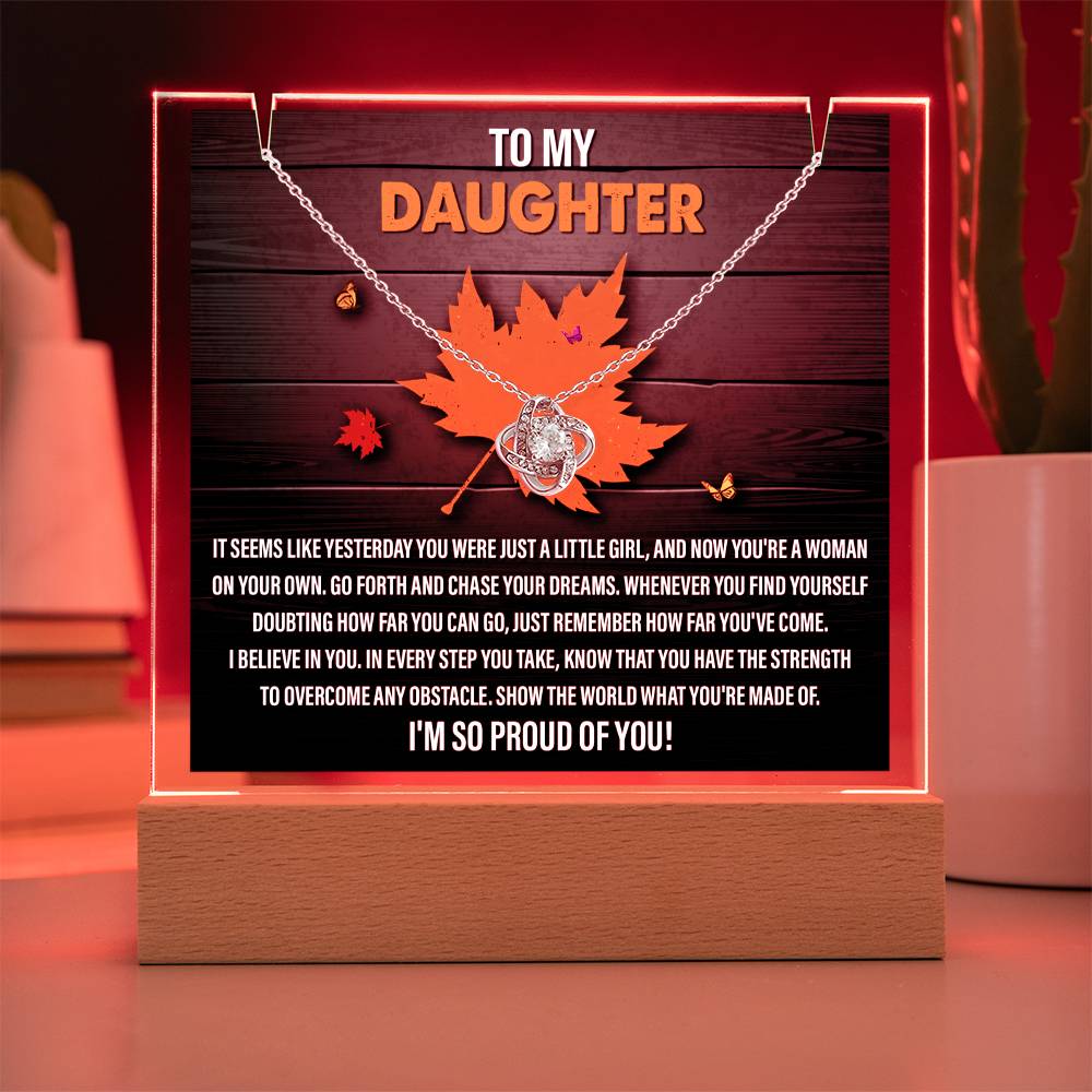 To My Daughter - I'm So Proud Of You