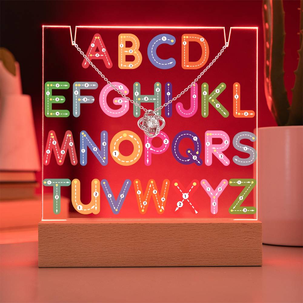 JGF Jewelry Gifts for Family ABC Capital Letters