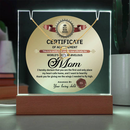 To My Mom - Most Marvelous Necklace