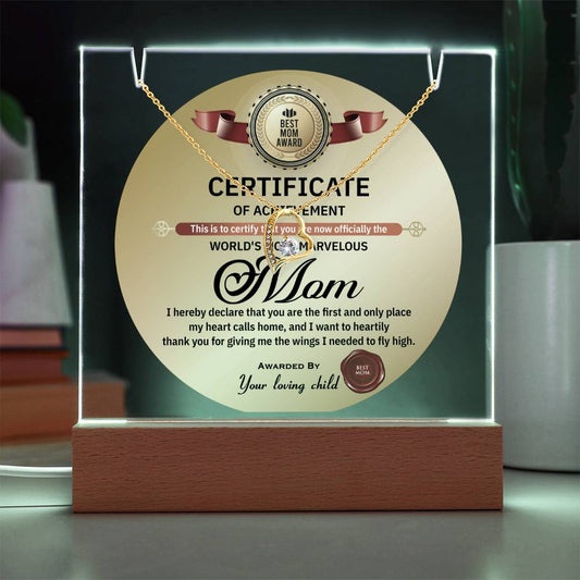 To My Mom - Most Marvelous Necklace