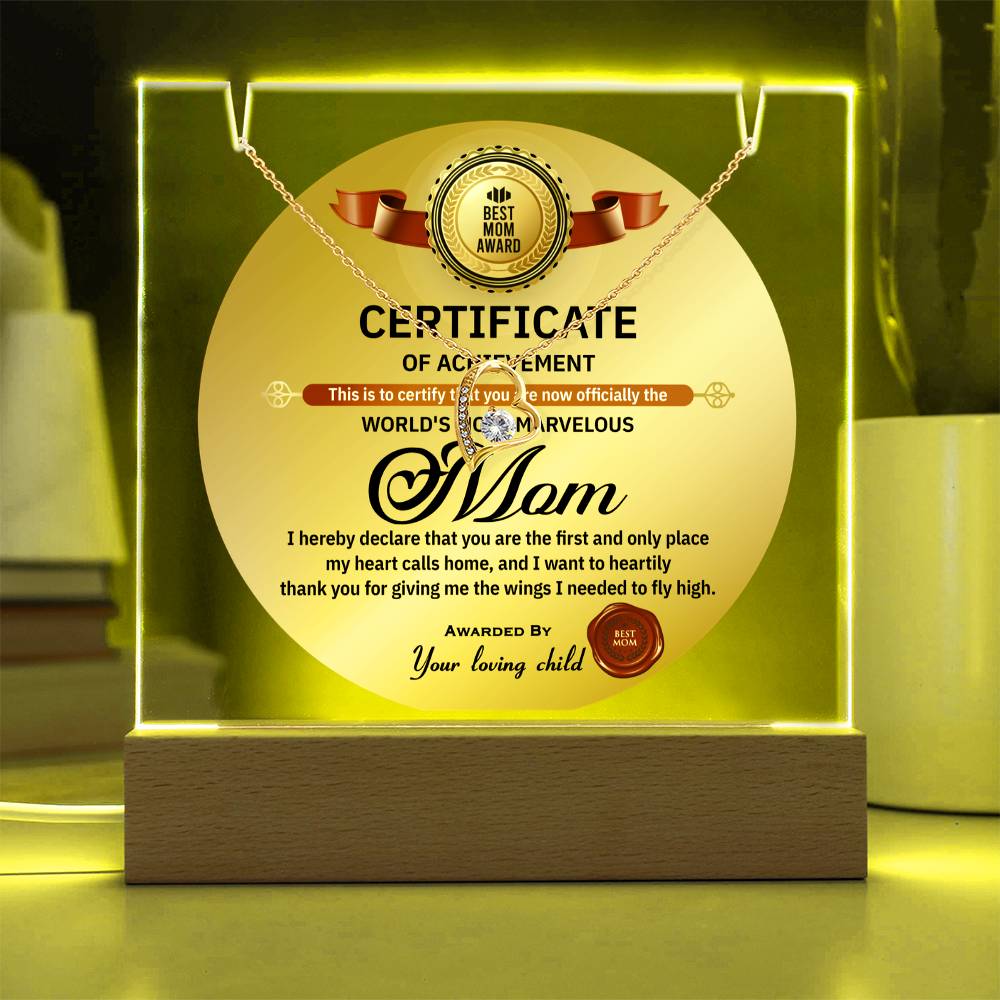 To My Mom - Most Marvelous Necklace