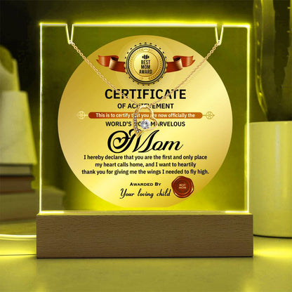 To My Mom - Most Marvelous Necklace