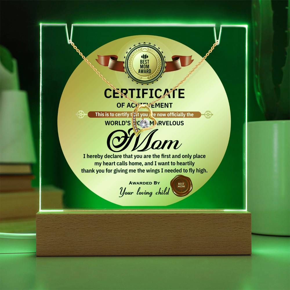 To My Mom - Most Marvelous Necklace