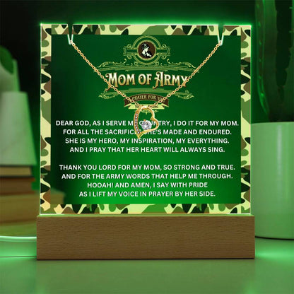 JGF Jewelry Gifts For Family Gift Ideas Prayer For Mom of Army